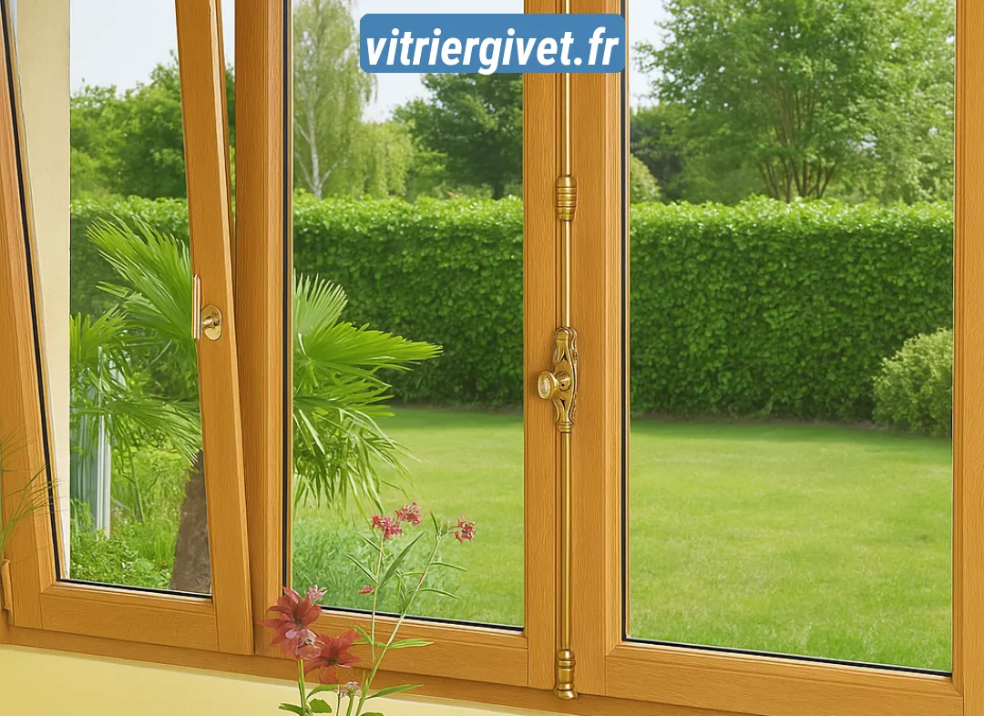 Installation de fenêtre en bois sur mesure Givet